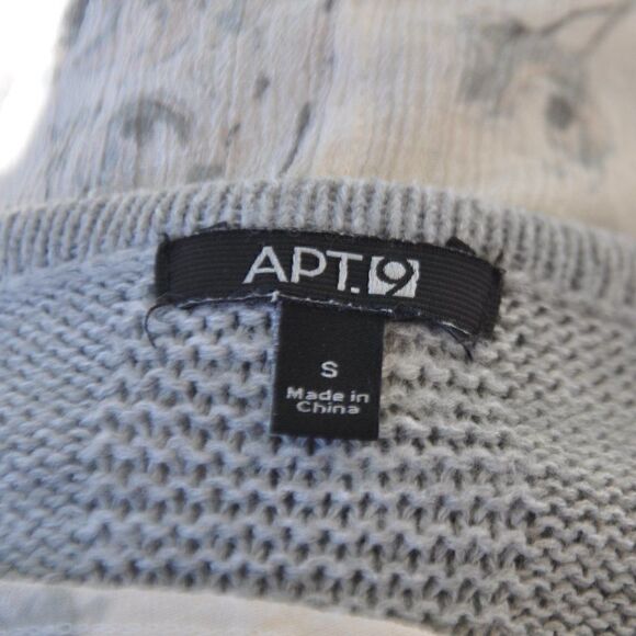2/$12 Apt 9 Gray Sweater BUNDLE ONLY - Picture 7 of 7